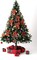12 Pieces Glitter Christmas Bows Christmas Wreath Bow Christmas Tree Ornaments Bows for Christmas Party Decoration (Gold & Red New)
